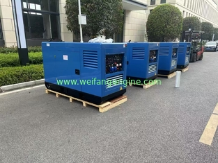 Portable Diesel Welding Generator Set 300A/400A/500A 40V 0.8-15mm Thickness