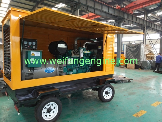 Hot sale Weichai 240KW/300KVA trailer diesel generating set powered by Weichai engine WP10D320E200