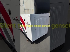 Groupe électrogène diesel silencieux 40kW/50kVA alimenté par un moteur diesel Weifang 4105ZD